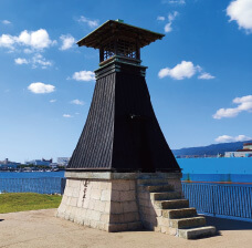 1810年から西宮の海を見守る大関酒造今津灯台
